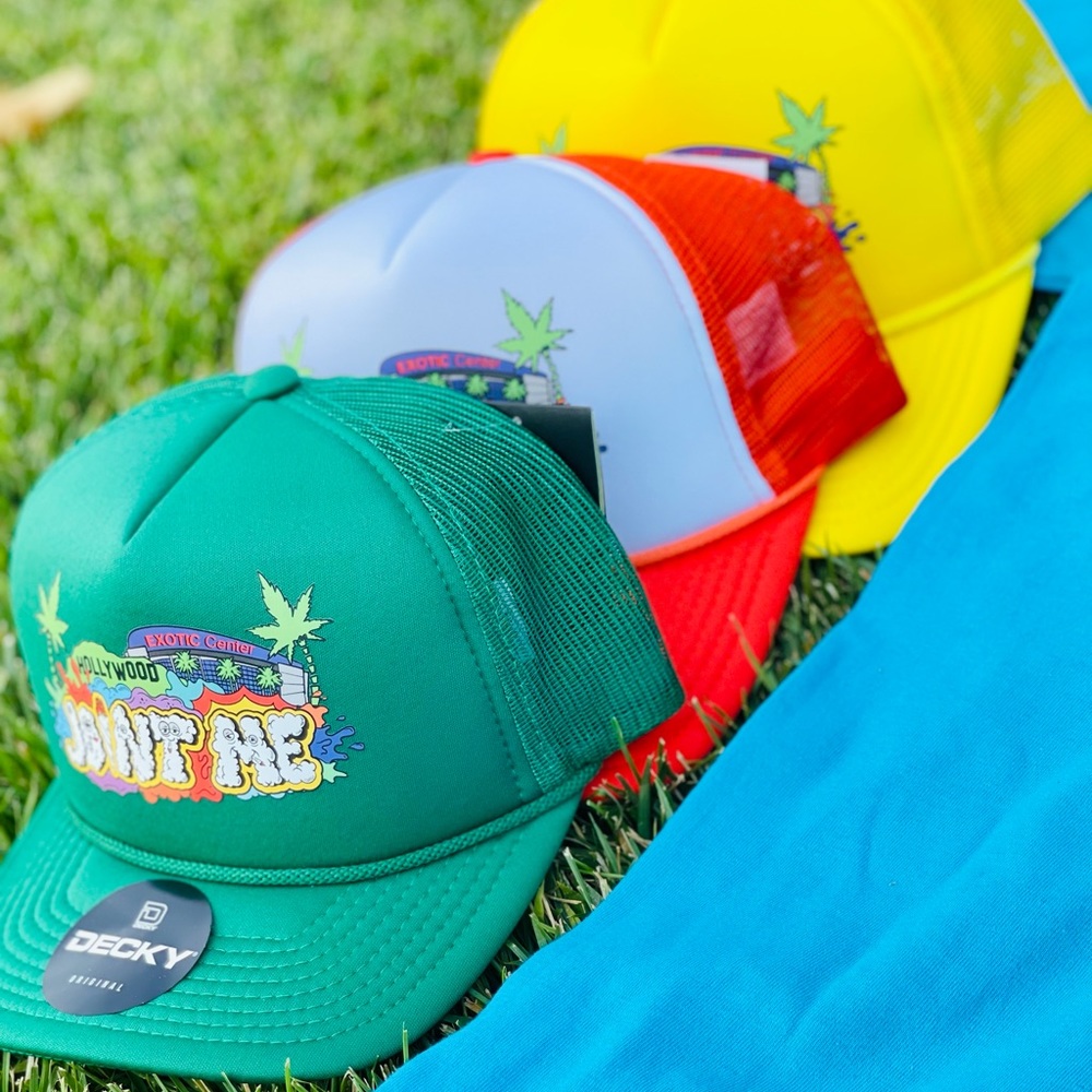JOINT ME • MESH TRUCKER HAT ADJUSTABLE • GREEN - Picture 6 of 9